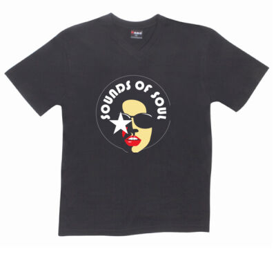 T902TV Mens V-Neck Tee Thumbnail